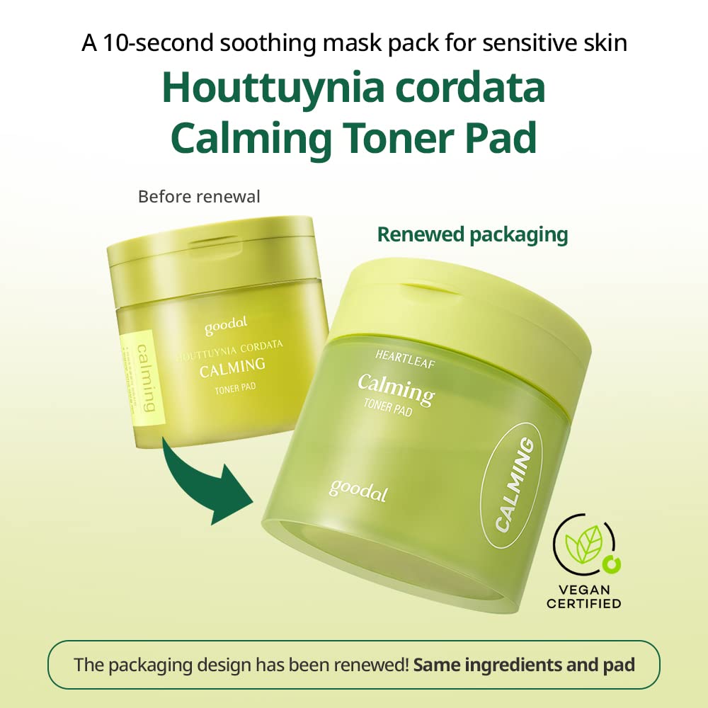 Goodal - Heartleaf Calming Toner Pad 70 Pads